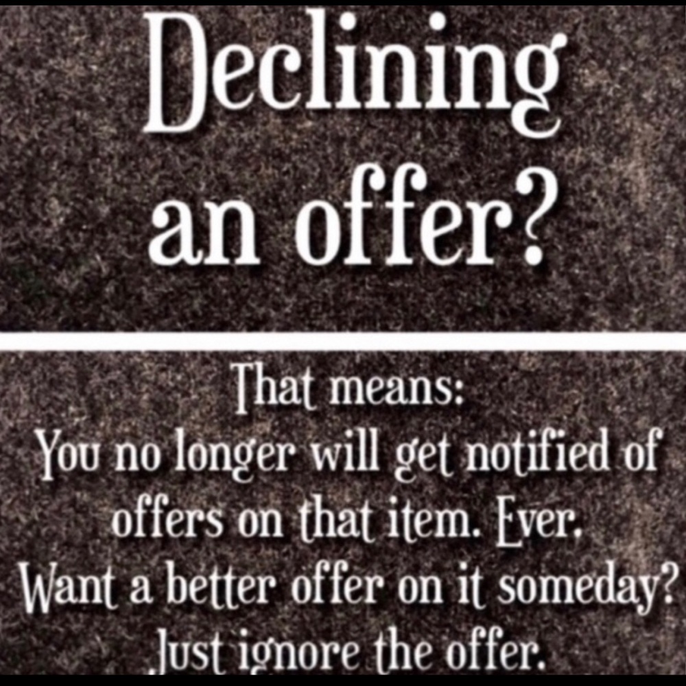 Make an offer/counter. Happy poshing!🙂